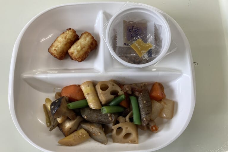 【親和の学生寮】今日の朝ごはん☆筑前煮