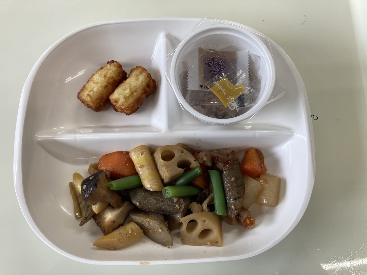 【親和の学生寮】今日の朝ごはん☆筑前煮