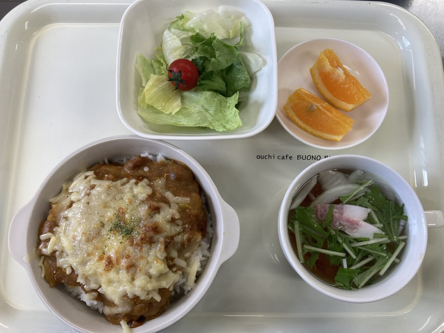 【親和の学生寮】今日の晩ごはん☆カレードリア