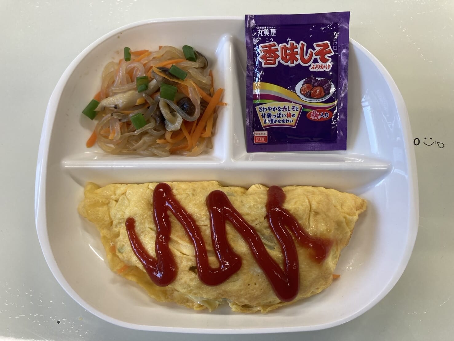 【親和の学生寮】今日の朝ごはん☆オムレツ
