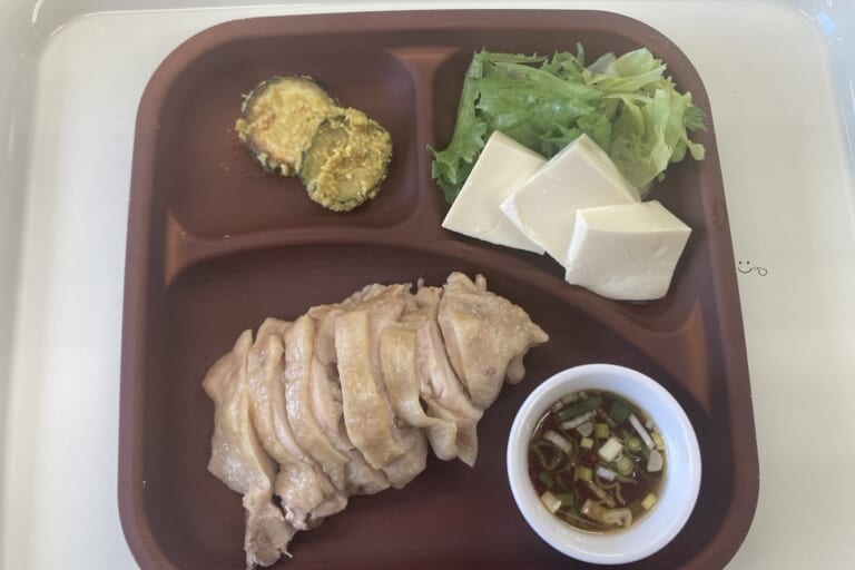 【親和の学生寮】今日の晩ごはん☆よだれ鶏