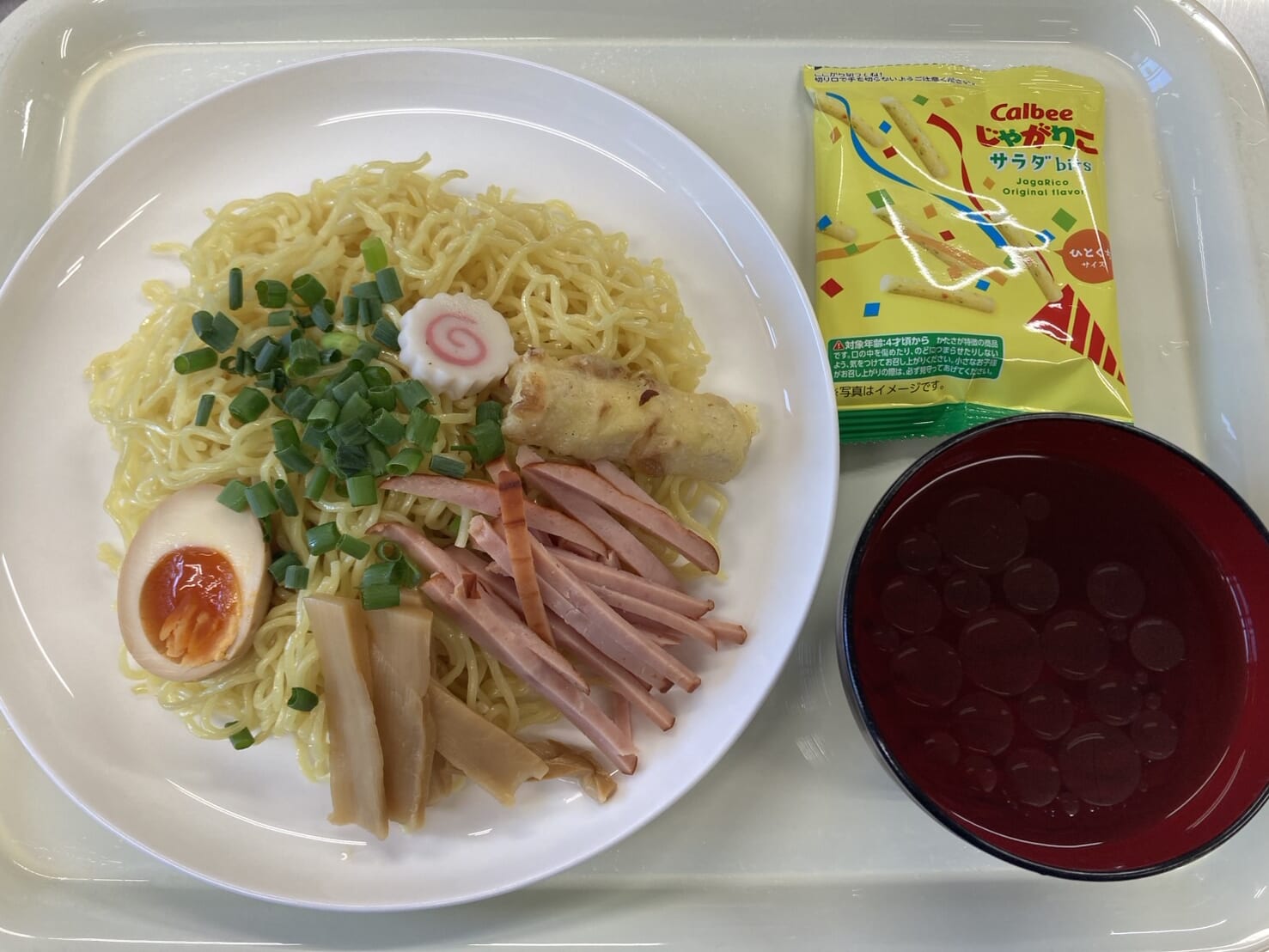 【親和の学生寮】今日の晩ごはん☆ざる中華