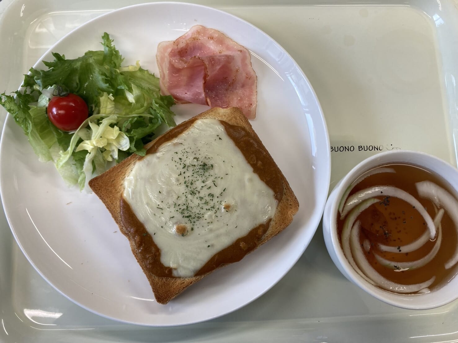 【親和の学生寮】今日の朝ごはん☆カレートースト