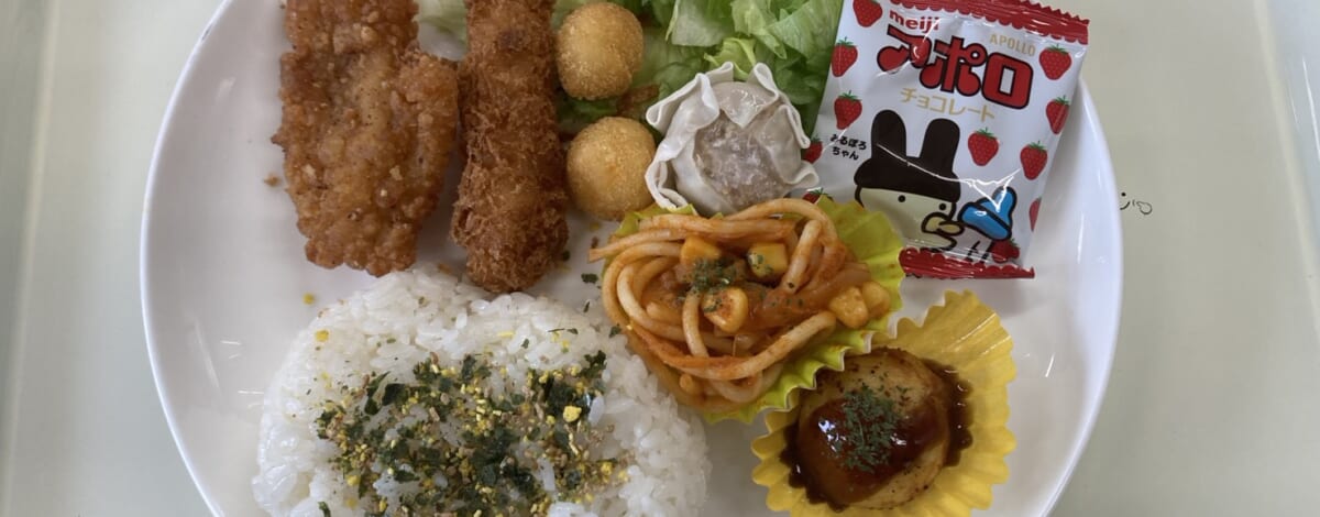 【親和の学生寮】今日の晩ごはん☆たなばたプレート