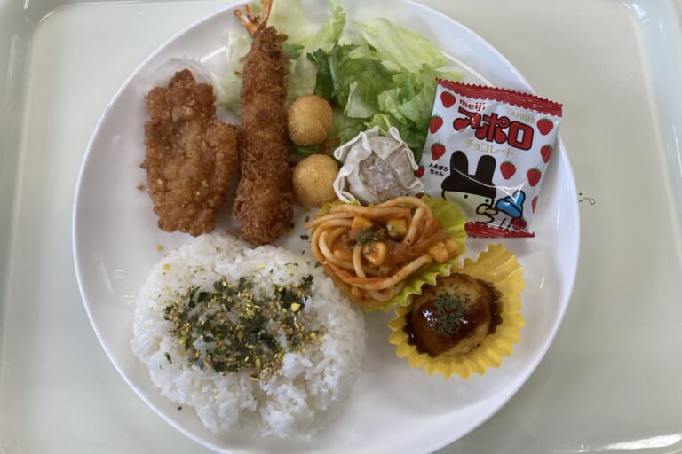 【親和の学生寮】今日の晩ごはん☆たなばたプレート
