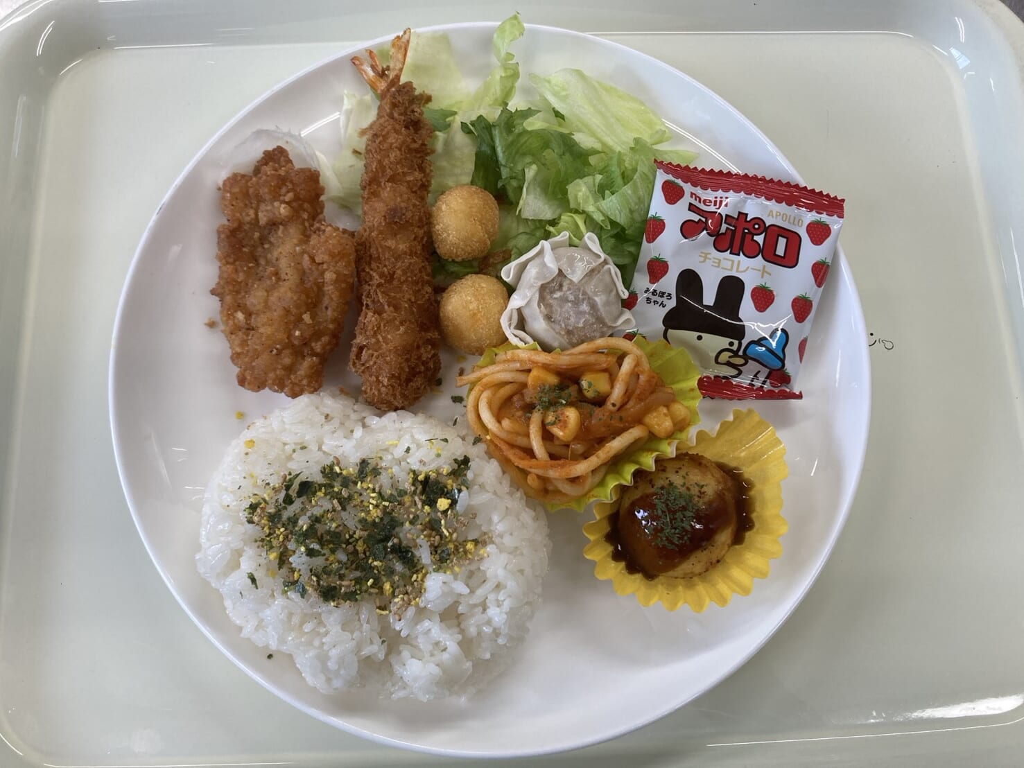 【親和の学生寮】今日の晩ごはん☆たなばたプレート