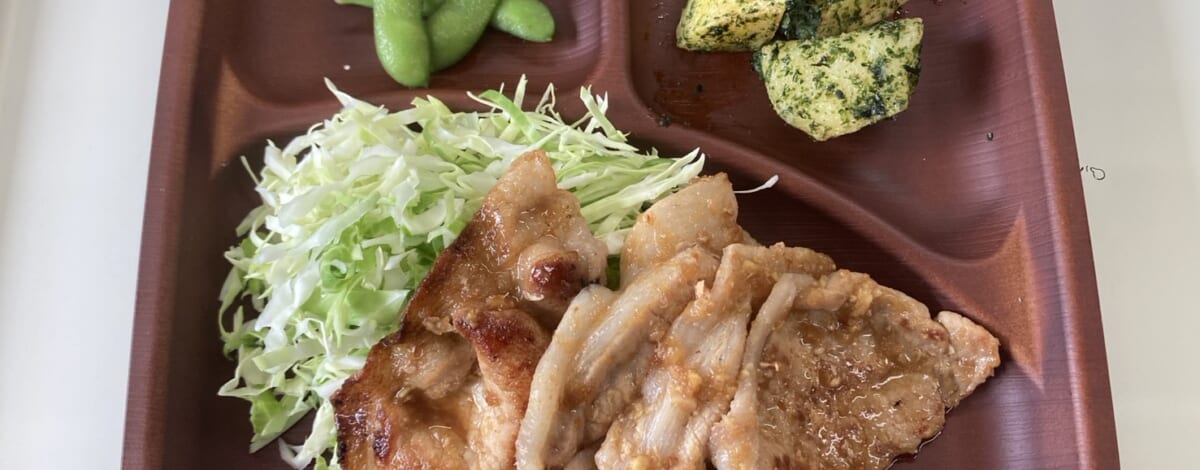 【親和の学生寮】今日の晩ごはん☆豚生姜焼き
