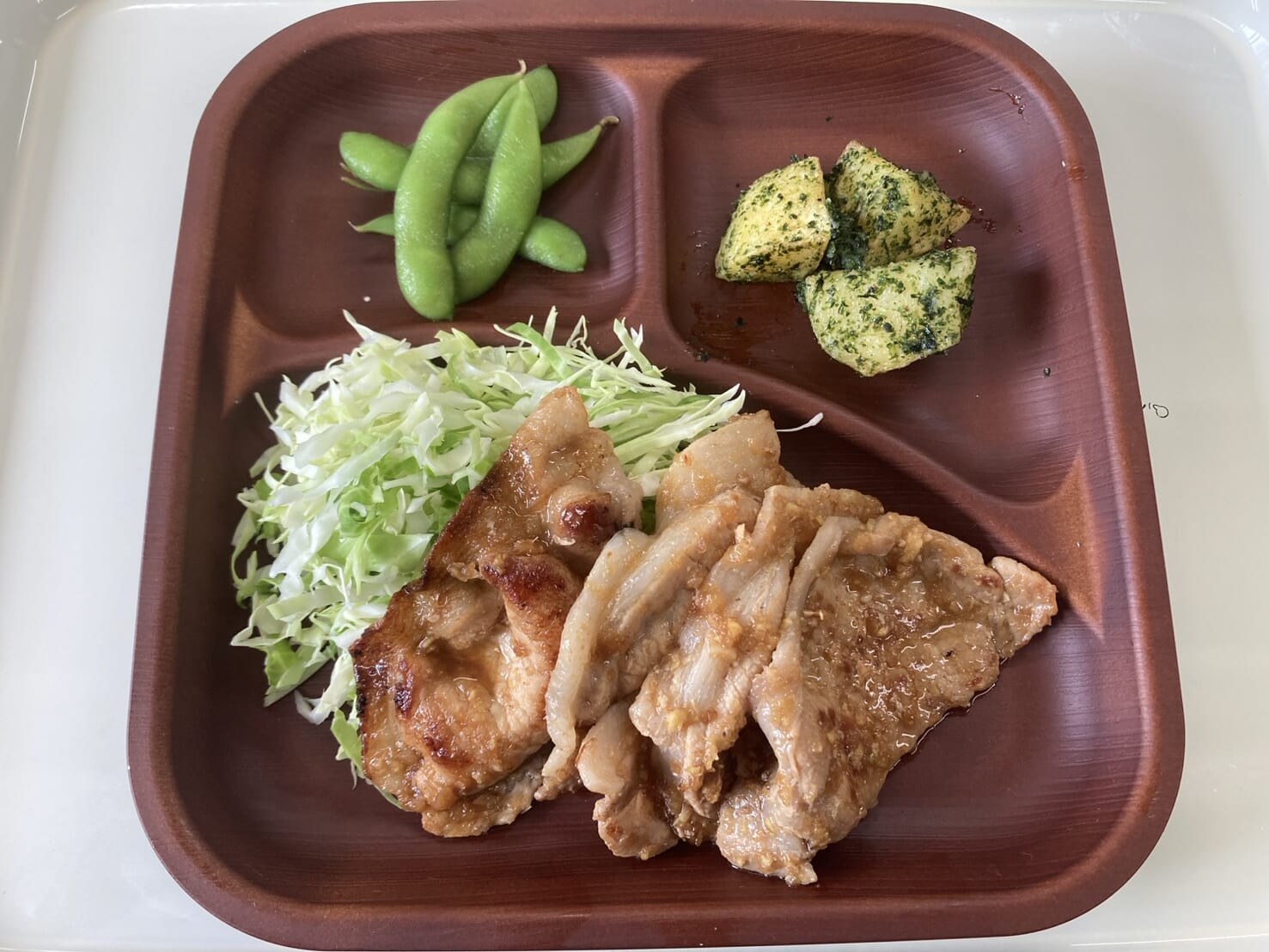 【親和の学生寮】今日の晩ごはん☆豚生姜焼き