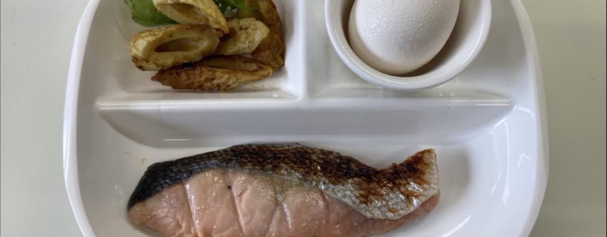 【親和の学生寮】今日の朝ごはん☆焼き魚