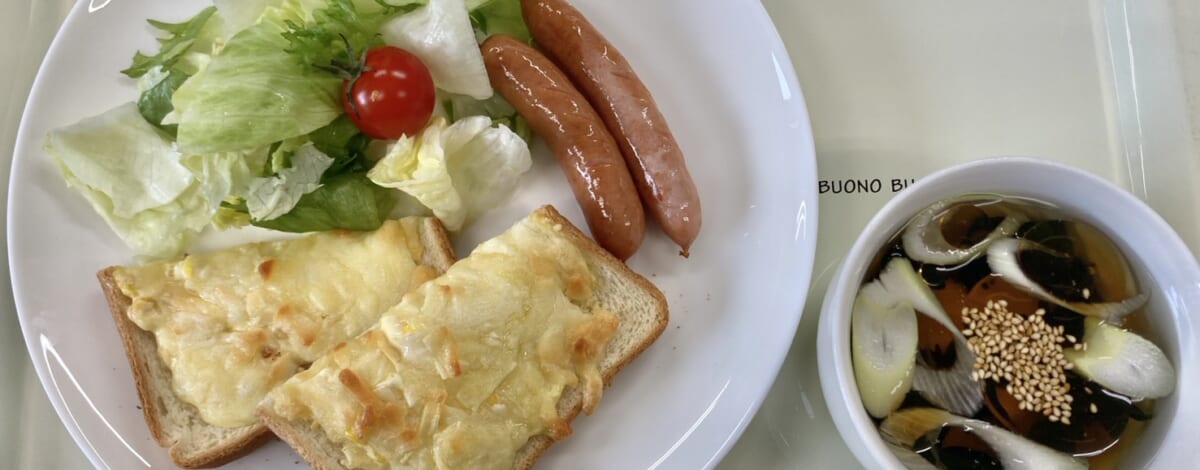 【親和の学生寮】今日の朝ごはん☆ツナマヨトースト