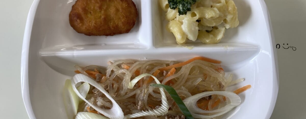 【親和の学生寮】今日の朝ごはん☆春雨サラダ