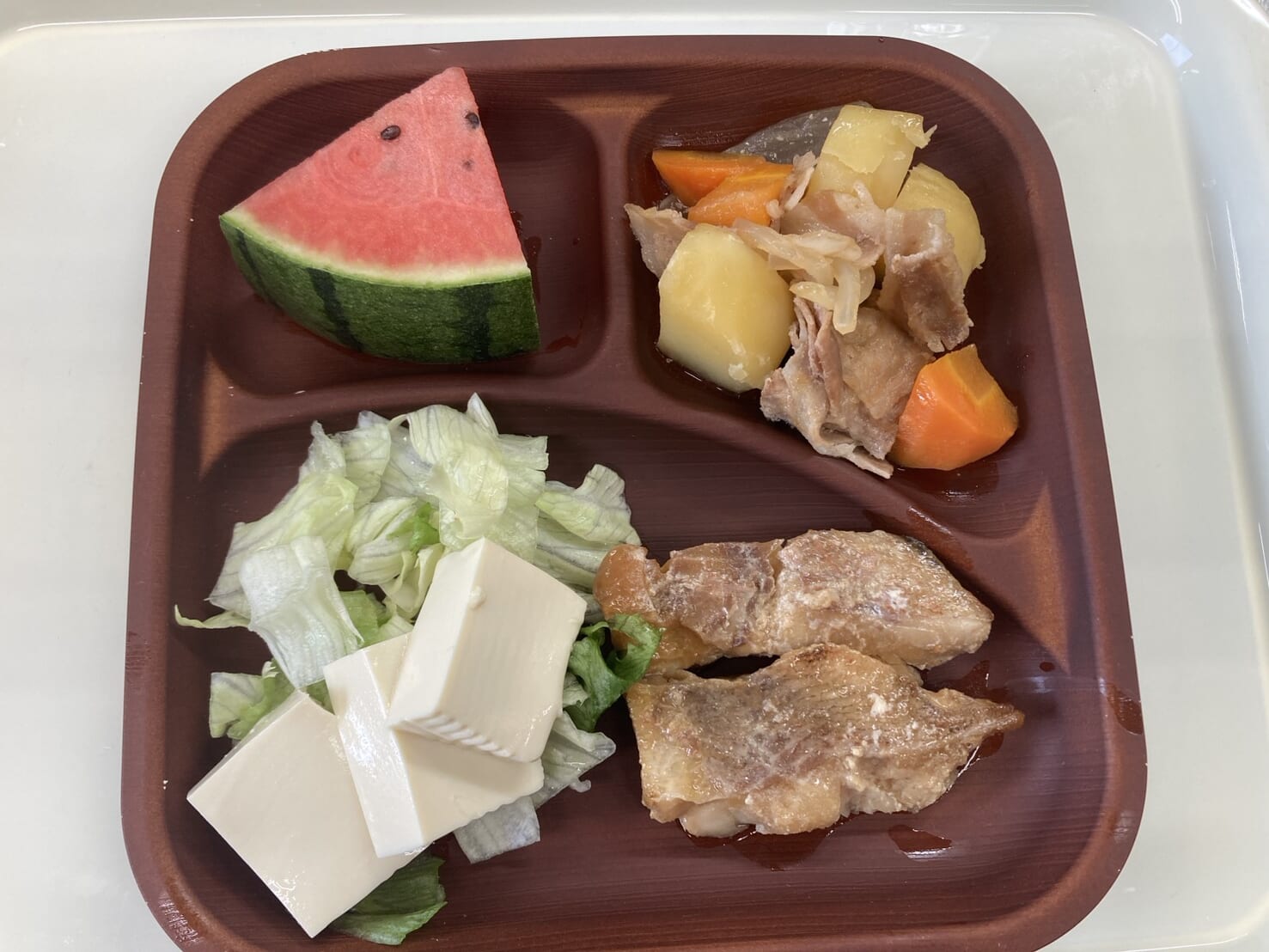 【親和の学生寮】今日の晩ごはん☆赤魚煮つけ