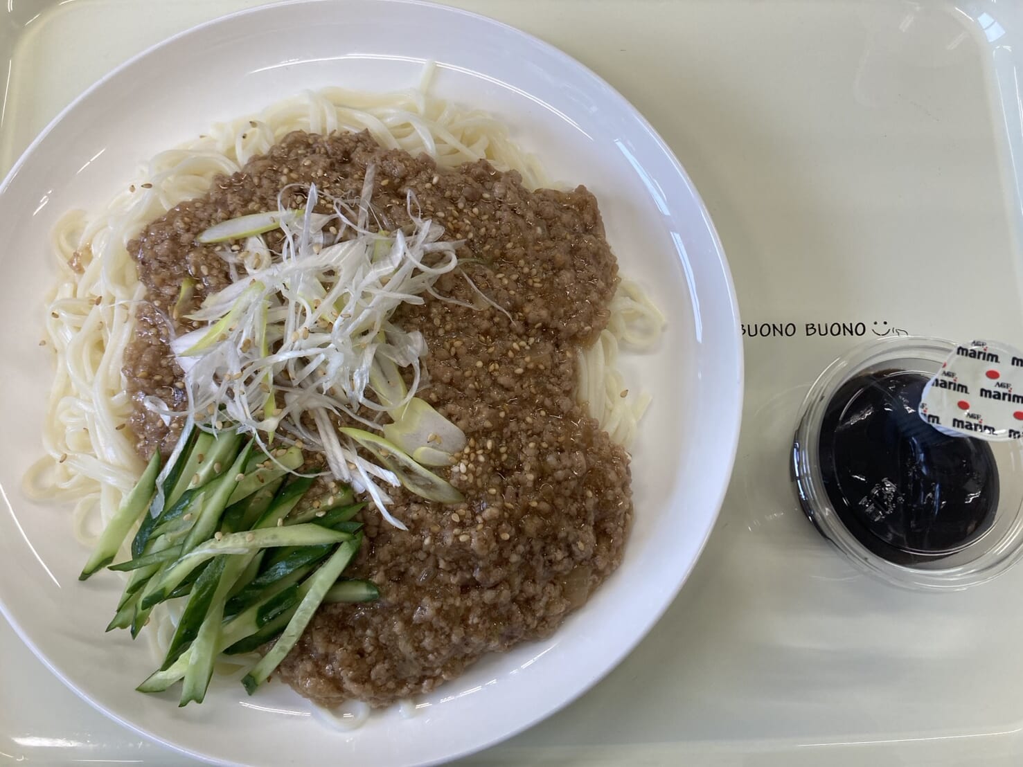 【親和の学生寮】今日の晩ごはん☆ジャージャーうどん