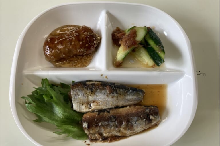 【親和の学生寮】今日の晩ごはん☆いわし生姜煮