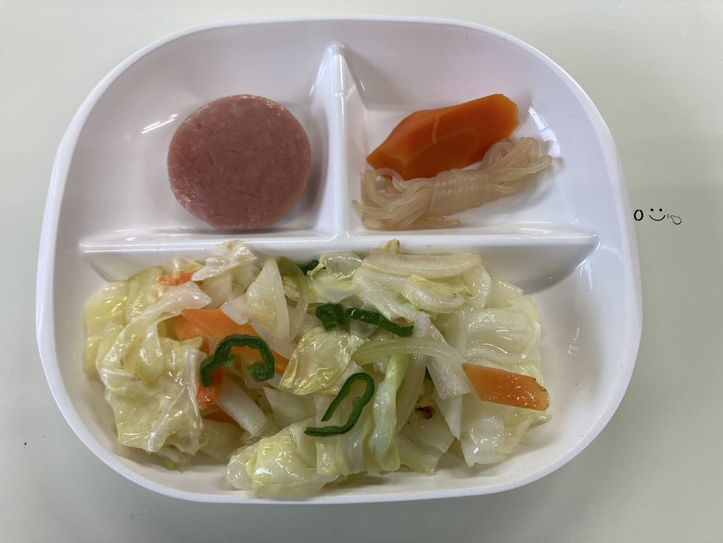 【親和の学生寮】今日の朝ごはん☆野菜炒め