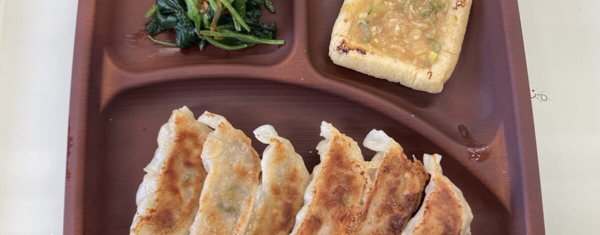 【親和の学生寮】今日の晩ごはん☆餃子