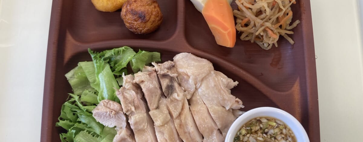 【親和の学生寮】今日の晩ごはん☆よだれ鶏
