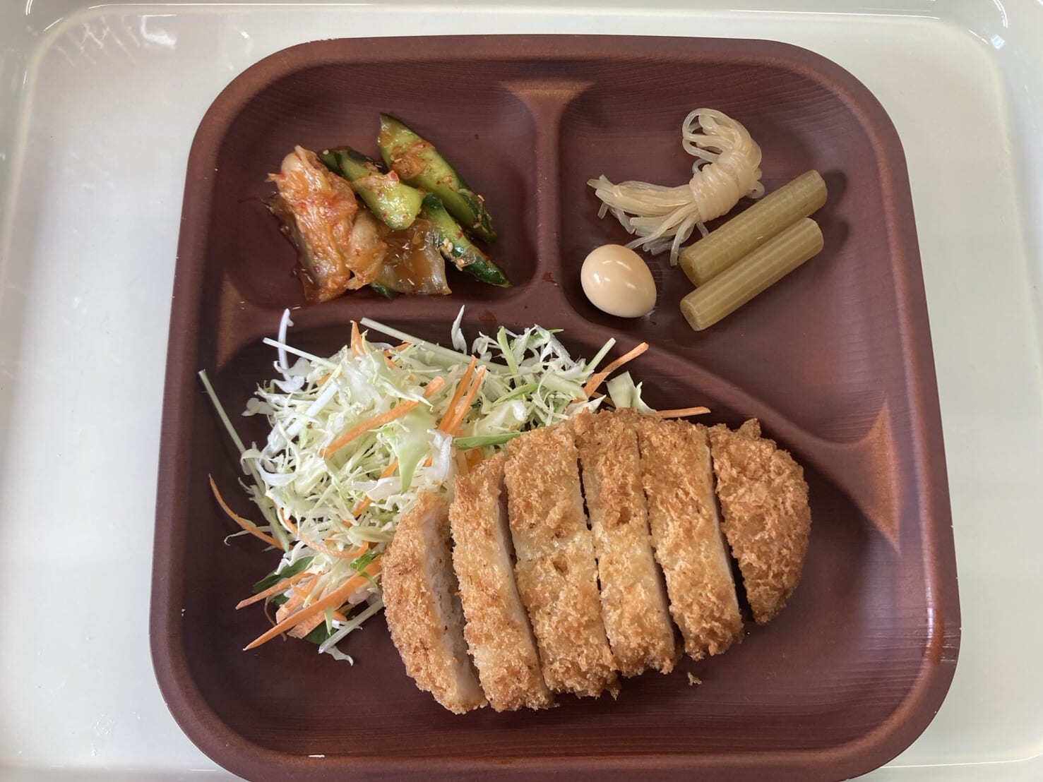 【親和の学生寮】今日の晩ごはん☆とんかつ