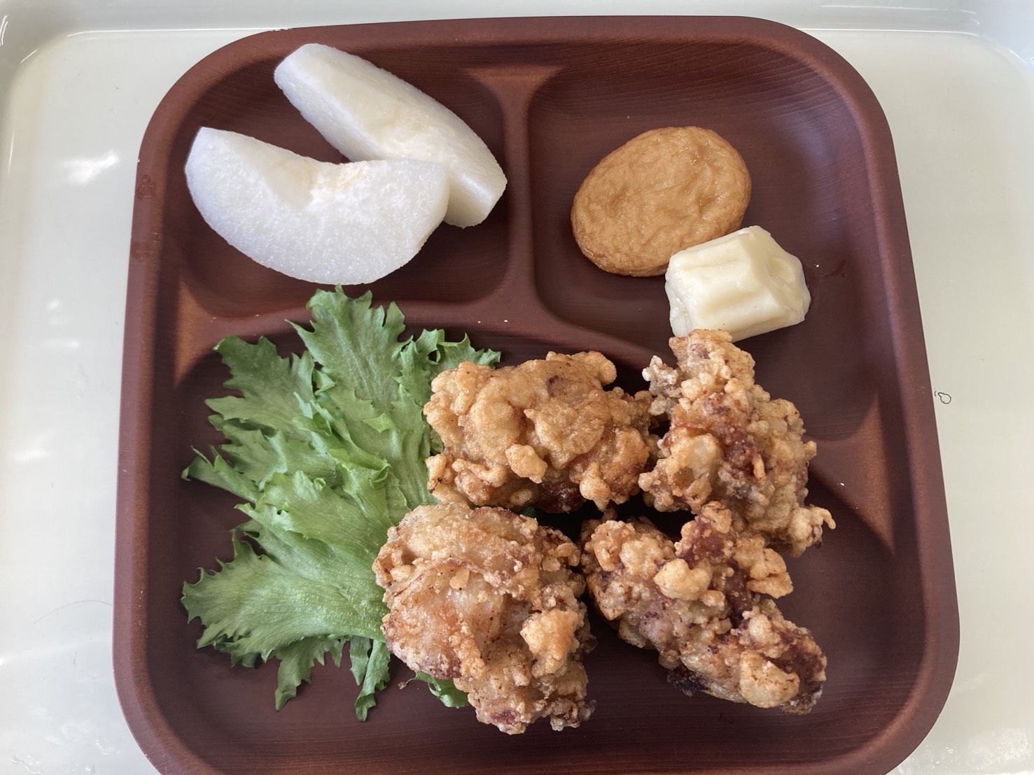 【親和の学生寮】今日の晩ごはん☆からあげ
