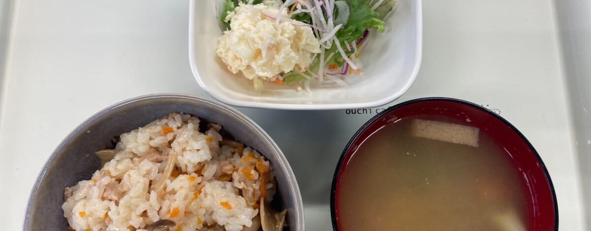 【親和の学生寮】今日の朝ごはん☆まぜごはん